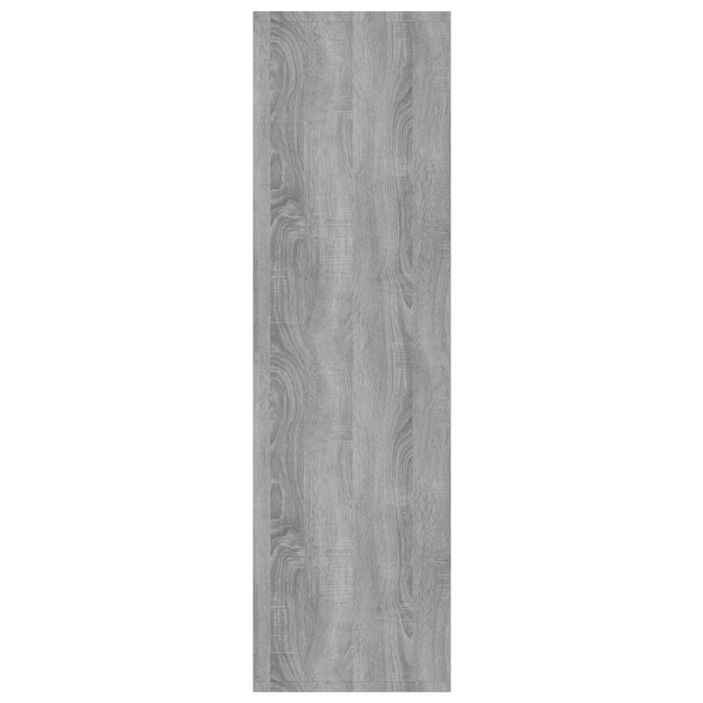 Boekenkast/Kamerscherm 60X30X03 Cm Spaanplaat Sonoma Grijs