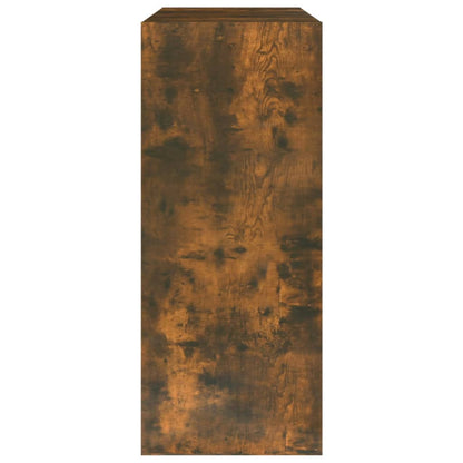 Boekenkast/Kamerscherm 80X30X72 Cm Kleurig Gerookt eiken