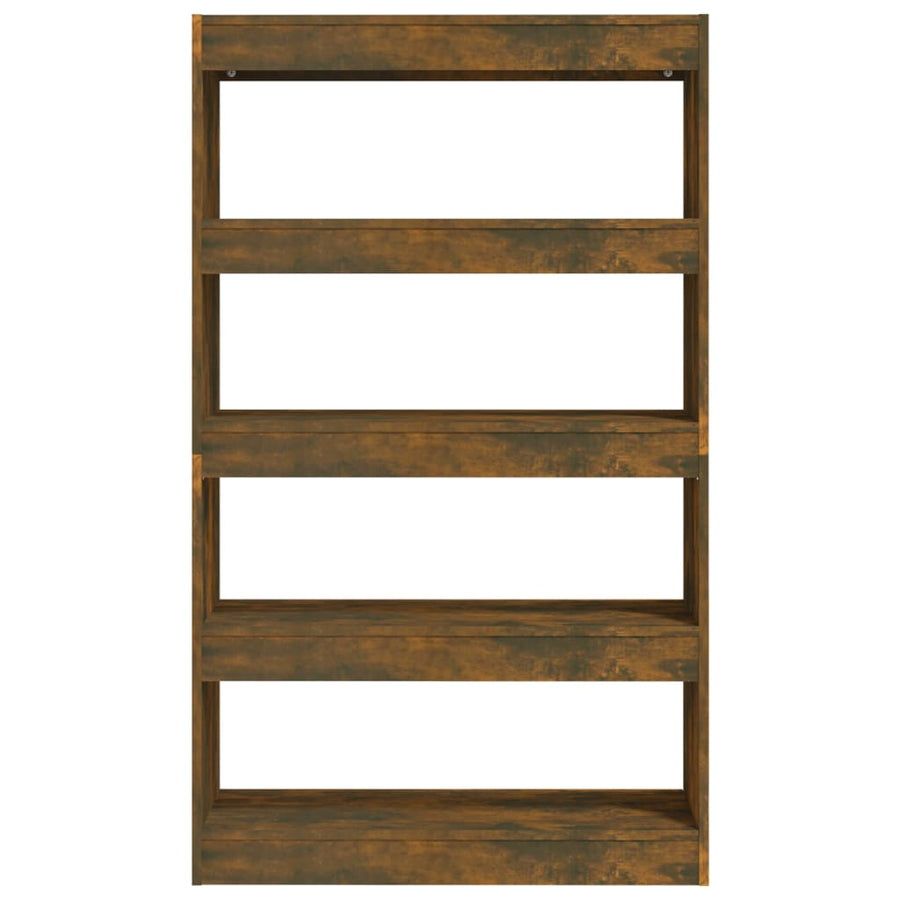 Boekenkast/Kamerscherm 80X30X35 Cm Spaanplaat Gerookt eiken