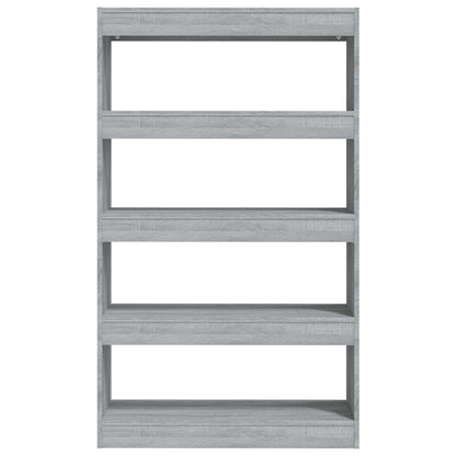 Boekenkast/Kamerscherm 80X30X35 Cm Spaanplaat Sonoma Grijs