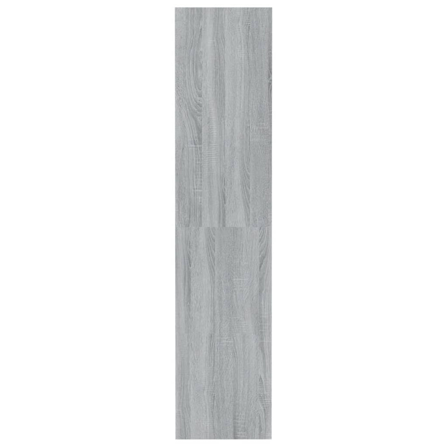 Boekenkast/Kamerscherm 80X30X35 Cm Spaanplaat Sonoma Grijs