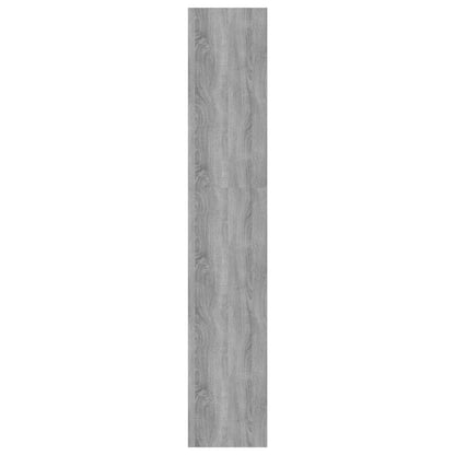 Boekenkast/Kamerscherm 80X30X66 Cm Spaanplaat Sonoma Grijs