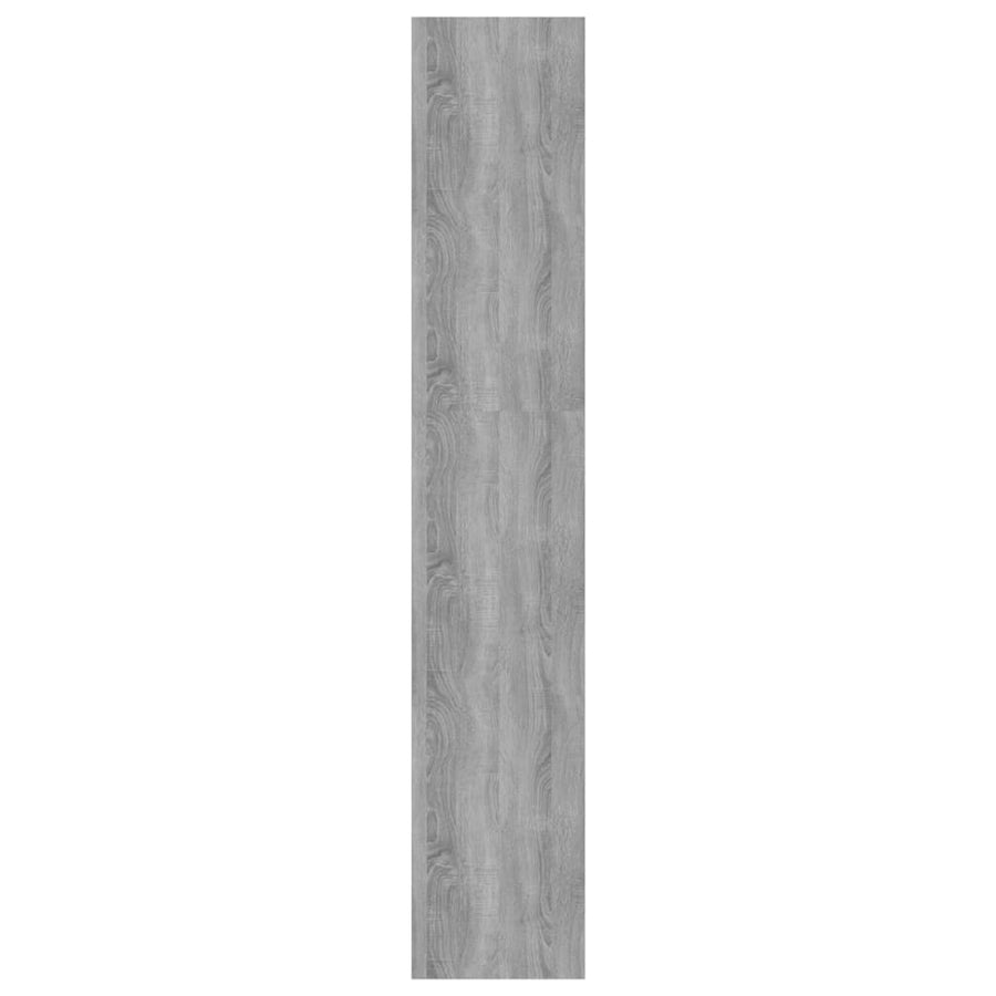 Boekenkast/Kamerscherm 80X30X66 Cm Spaanplaat Sonoma Grijs