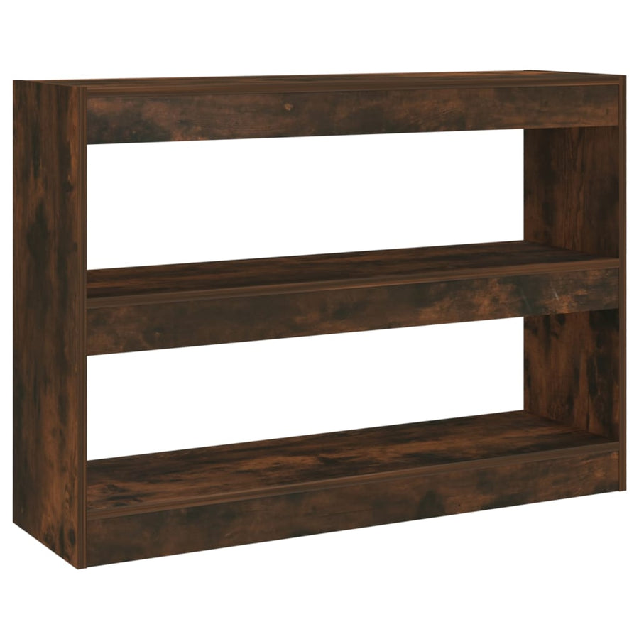 Boekenkast/Kamerscherm 00X30X72 Cm Kleurig Gerookt eiken