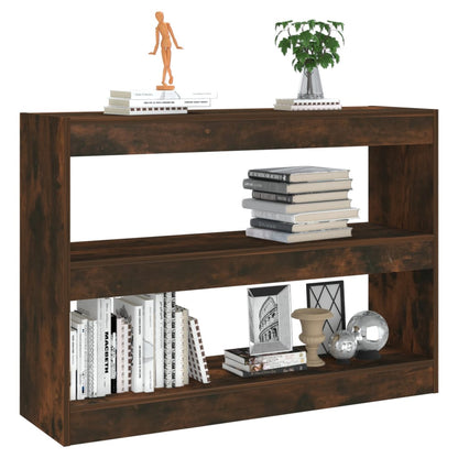 Boekenkast/Kamerscherm 00X30X72 Cm Kleurig Gerookt eiken