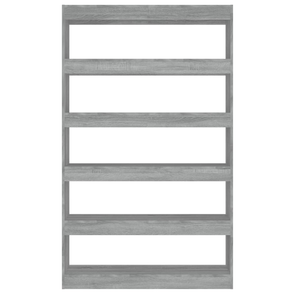 Boekenkast/Kamerscherm 00X30X66 Cm Eikenkleurig Grijs sonoma