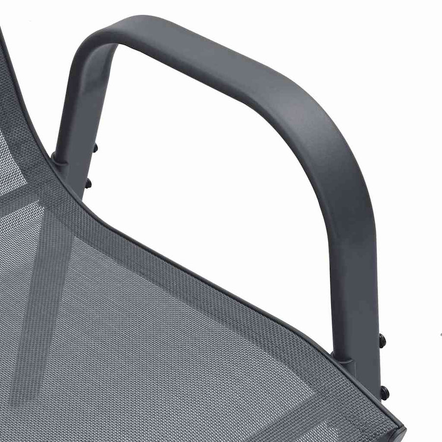 Tuinstoelen Stapelbaar Textileen Stof 2
