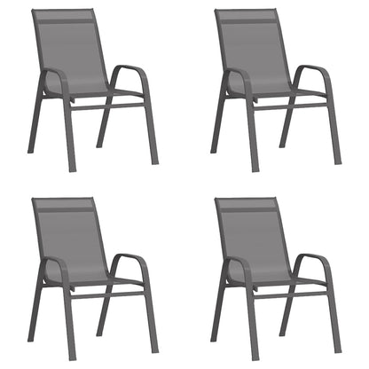 Tuinstoelen Stapelbaar Textileen Stof 4