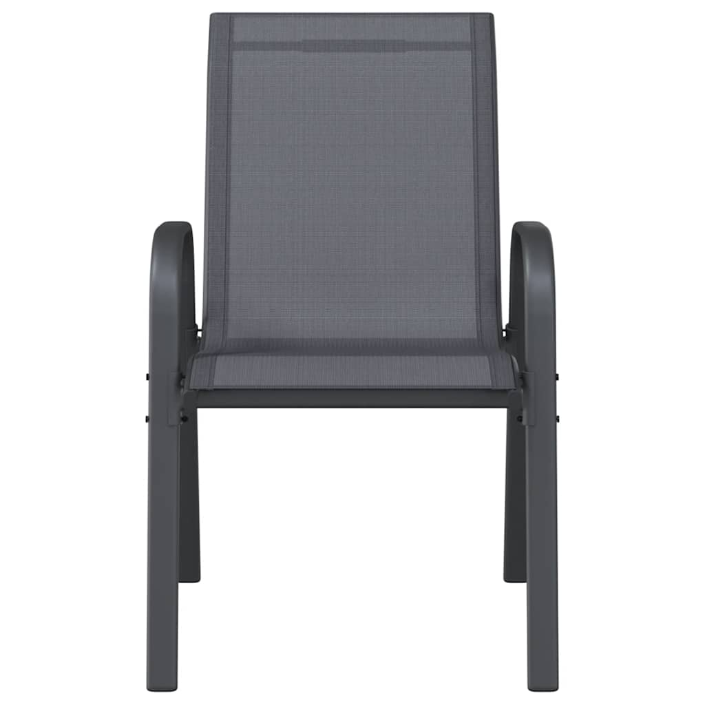 Tuinstoelen Stapelbaar Textileen Stof 4