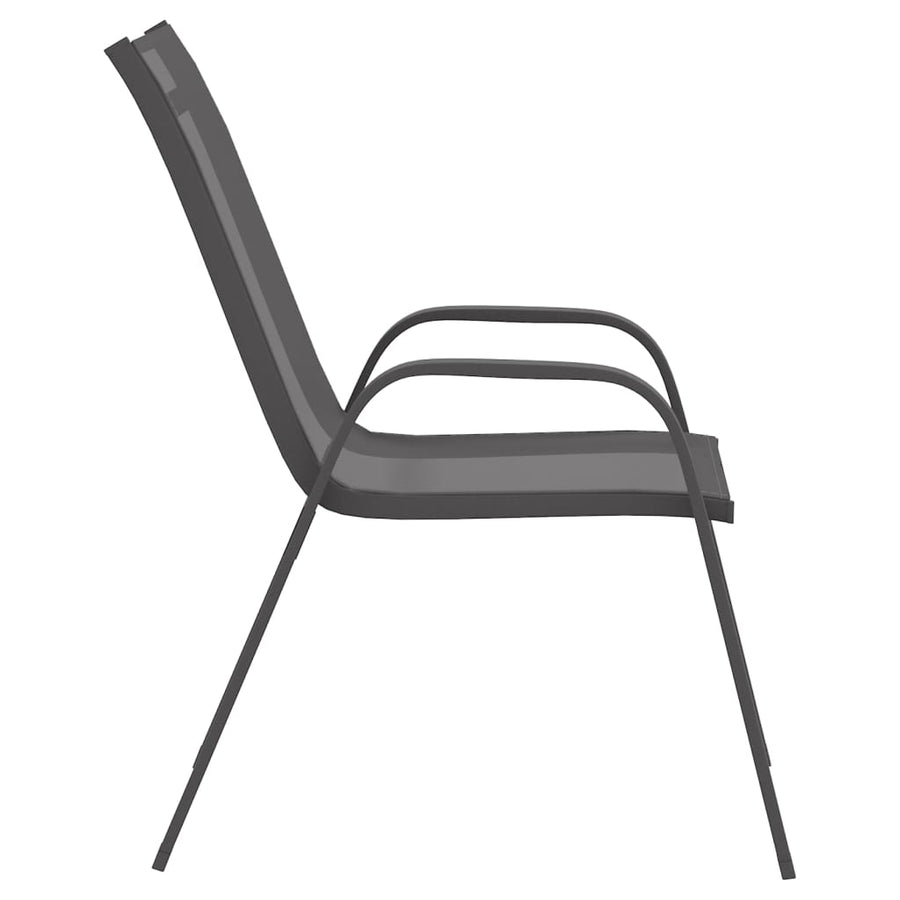Tuinstoelen Stapelbaar Textileen Stof 4