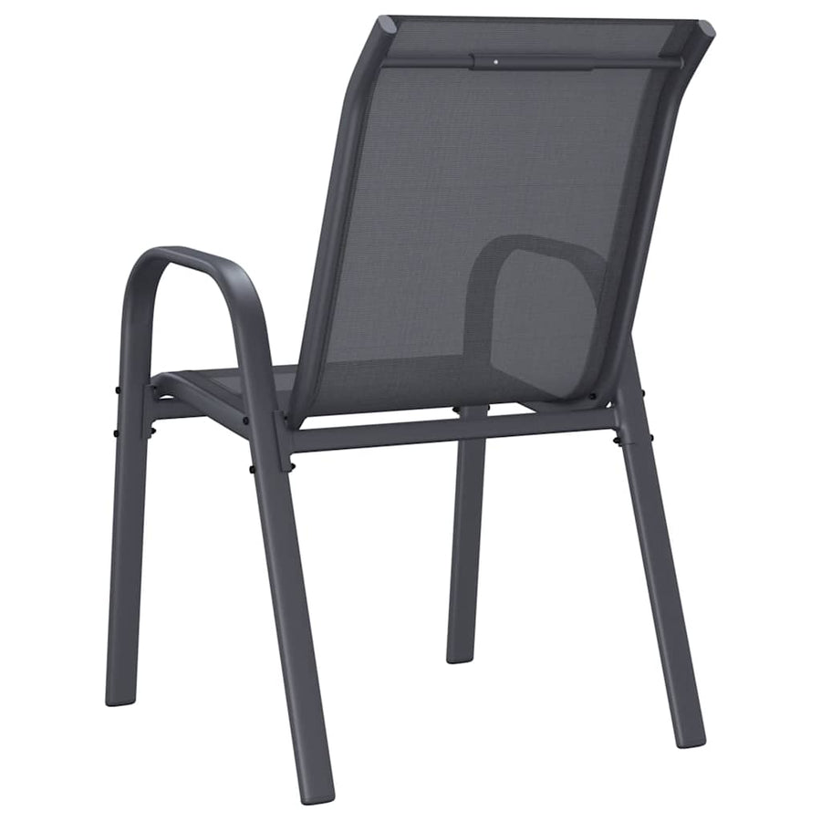 Tuinstoelen Stapelbaar Textileen Stof 4