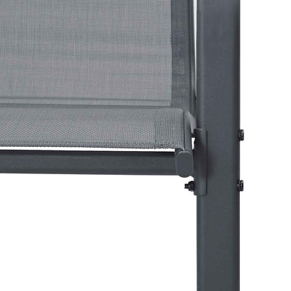 Tuinstoelen Stapelbaar Textileen Stof 4