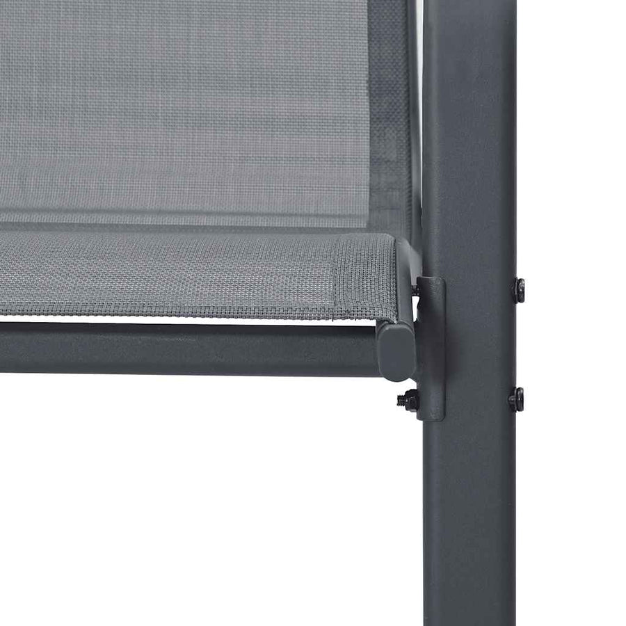 Tuinstoelen Stapelbaar Textileen Stof 4