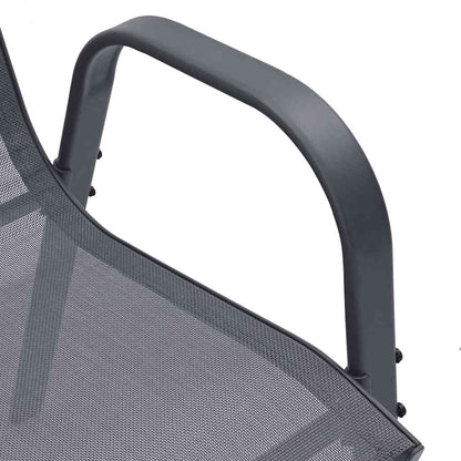 Tuinstoelen Stapelbaar Textileen Stof 4