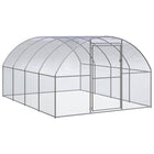 Kippenren 3x4x2 m gegalvaniseerd staal