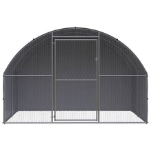 Kippenren 3x2x2 m gegalvaniseerd staal 3 x 2 x 2 m