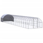 Chicken run 3x16x2 m galvanized steel