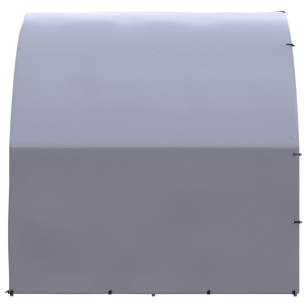 Kippenren 3x16x2 m gegalvaniseerd staal 3 x 16 x 2 m Met luifel