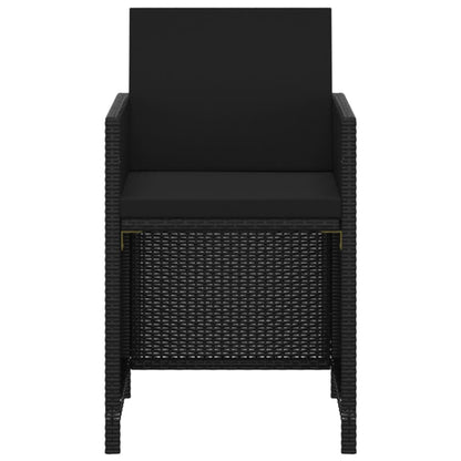 3-Delige Tuinset Met Kussens Poly Rattan 1