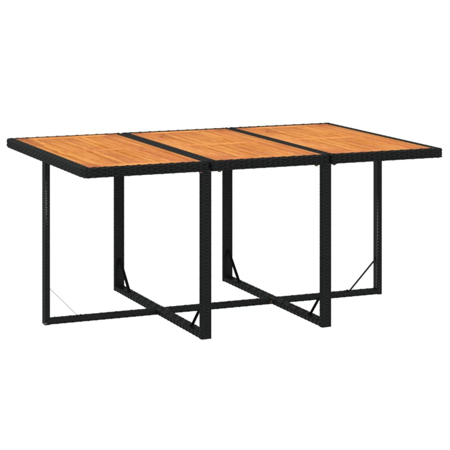 7-Delige Tuinset Met Kussens Poly Rattan Zwart En Bruin 1