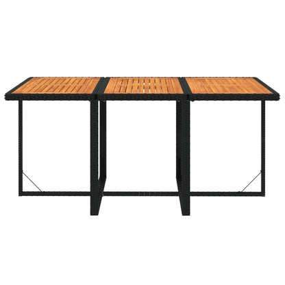 7-Delige Tuinset Met Kussens Poly Rattan Zwart En Bruin 1
