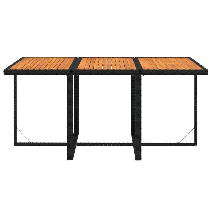 7-Delige Tuinset Met Kussens Poly Rattan Zwart En Bruin 1