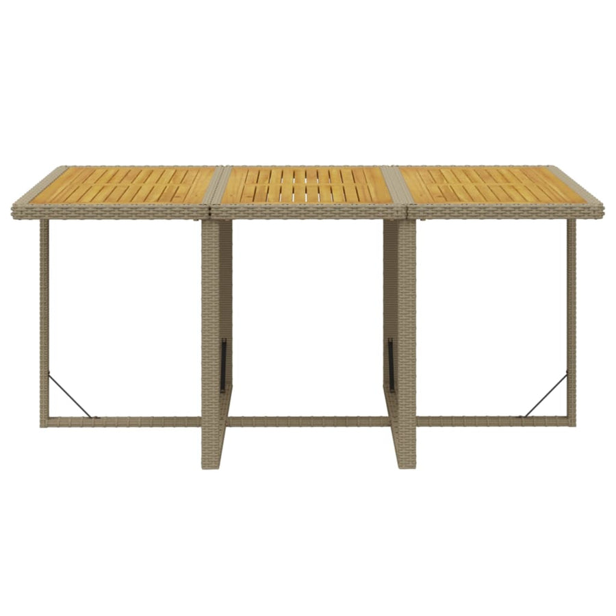 1 Tuinset Met Kussens Poly Rattan Beige En Bruin 1