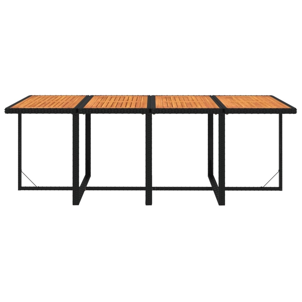 9-Delige Tuinset Met Kussens Poly Rattan Zwart En Bruin 1