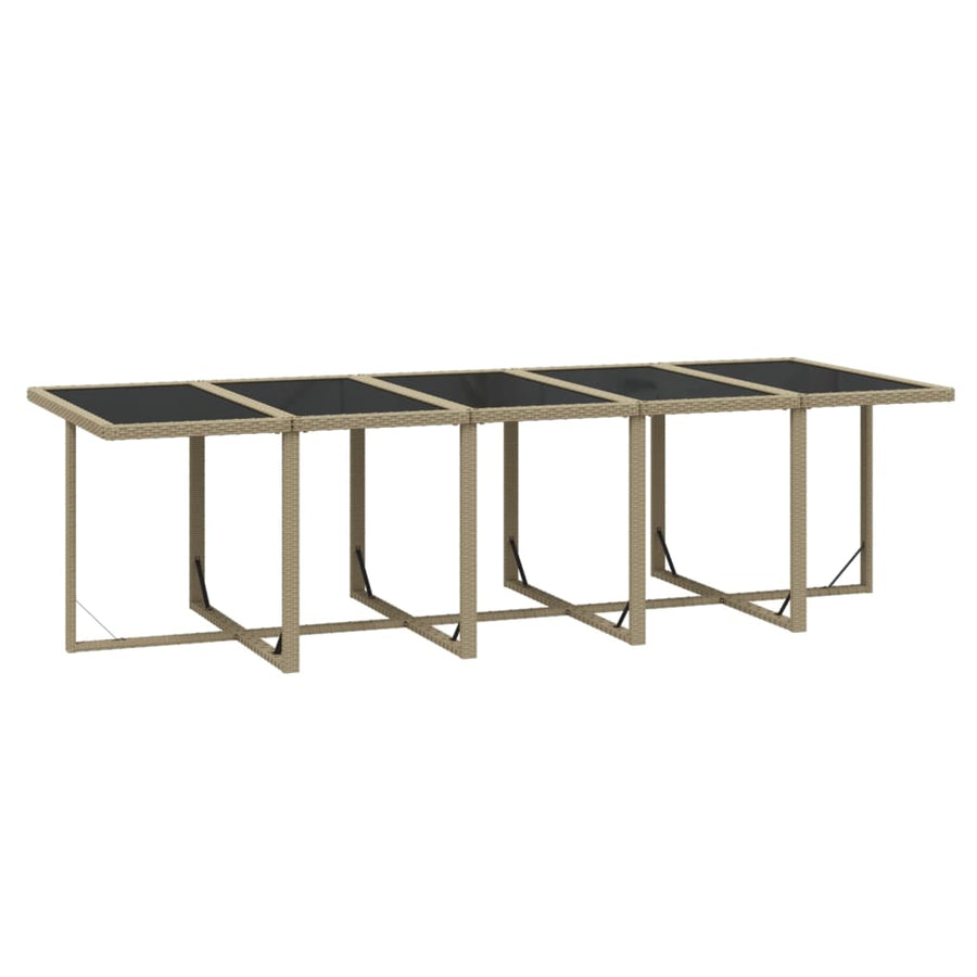 1 Tuinset Met Kussens Poly Rattan 1