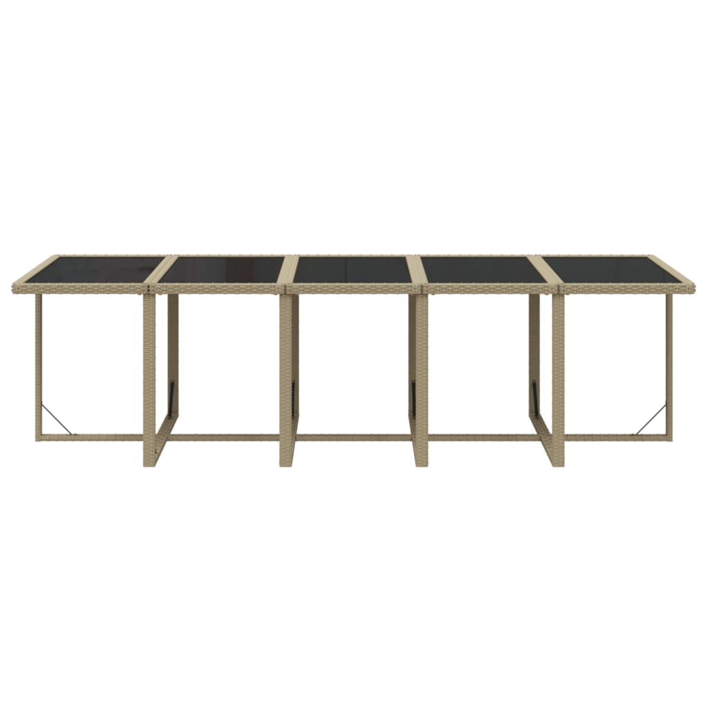 1 Tuinset Met Kussens Poly Rattan 1