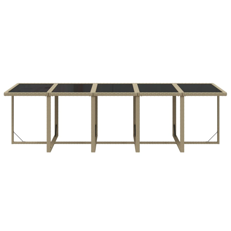1 Tuinset Met Kussens Poly Rattan 1