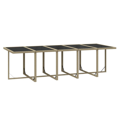 15-Delige Tuinset Met Kussens Poly Rattan 1