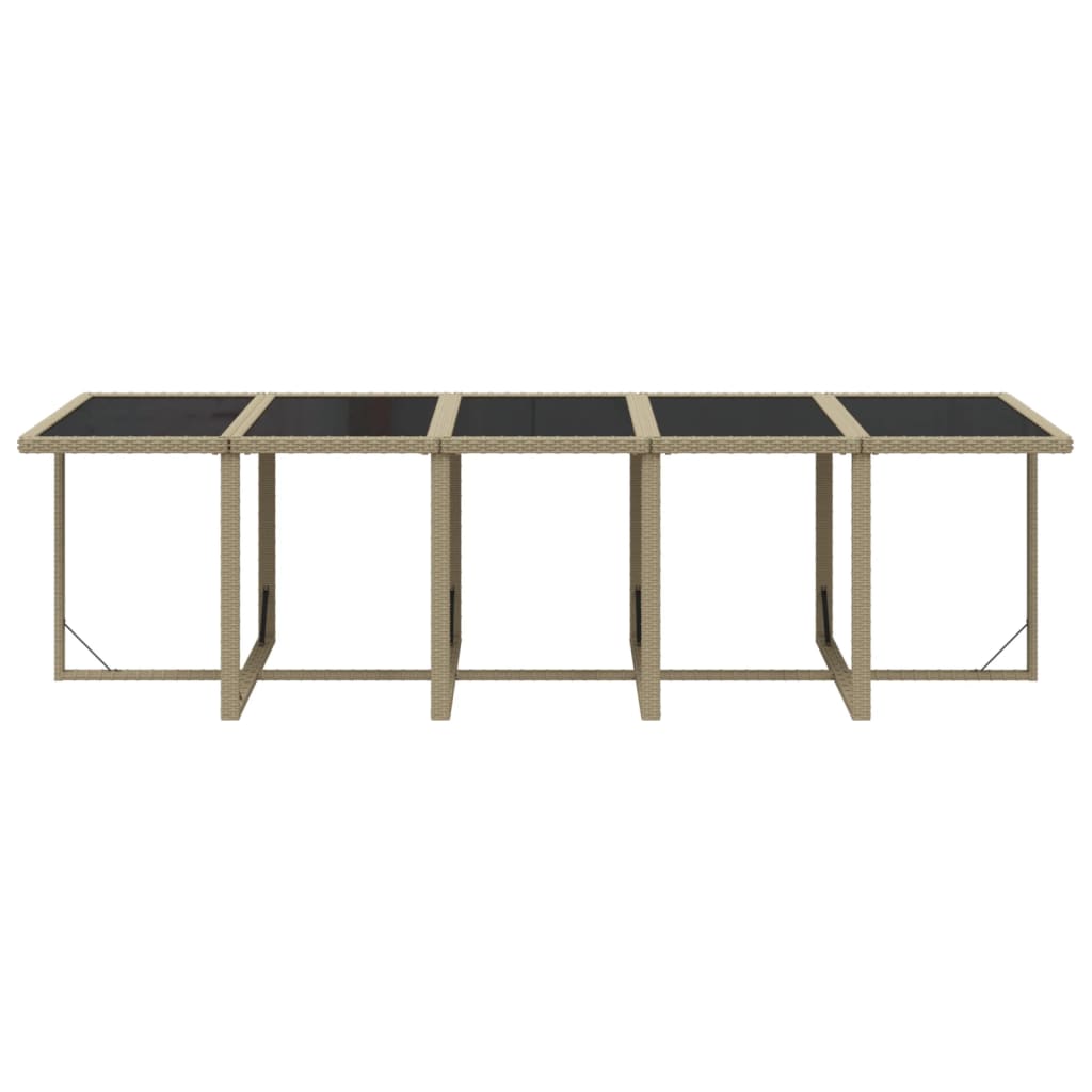 15-Delige Tuinset Met Kussens Poly Rattan 1