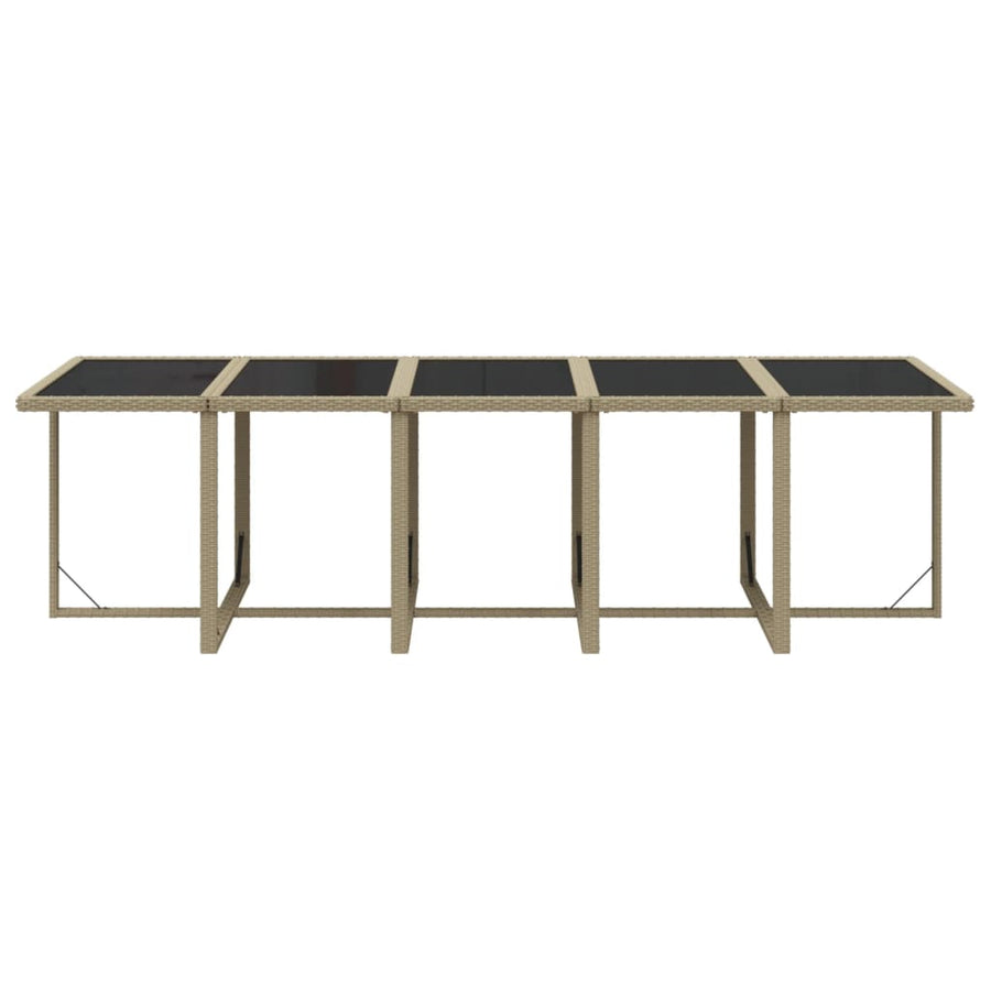 15-Delige Tuinset Met Kussens Poly Rattan 1