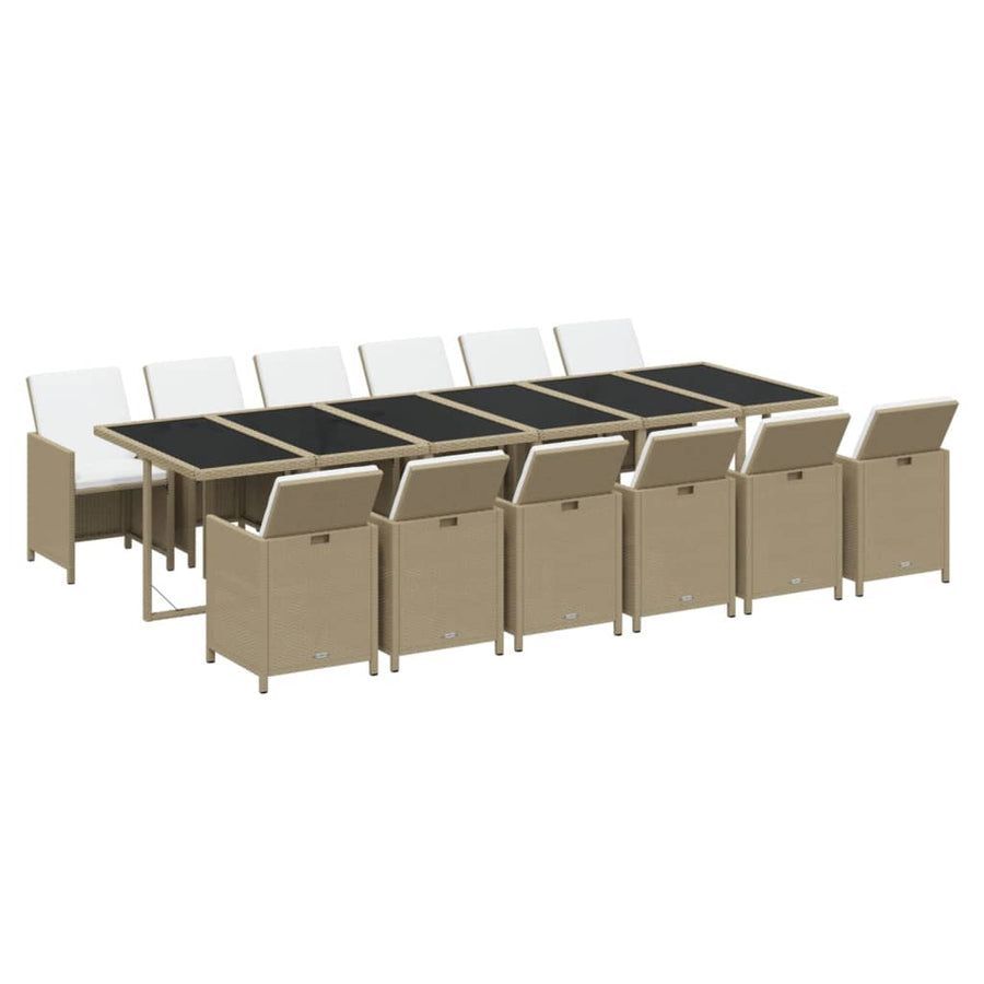 Tuinset Met Kussens Poly Rattan 13