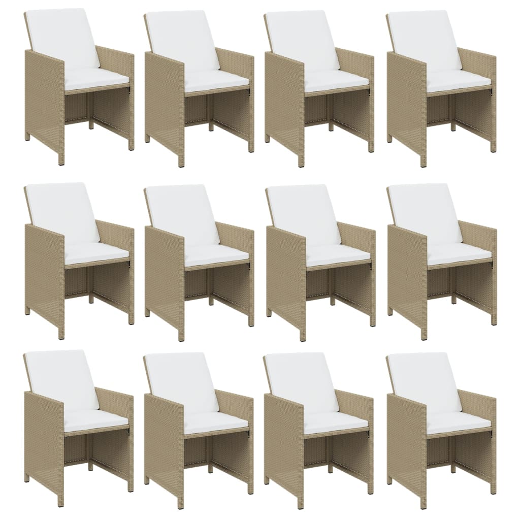 Tuinset Met Kussens Poly Rattan 13