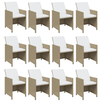 Tuinset Met Kussens Poly Rattan 13