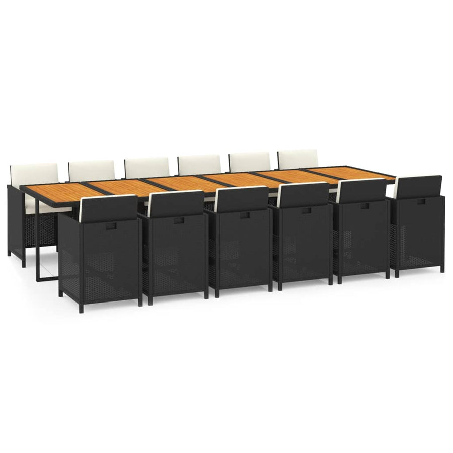 Tuinset Met Kussens Poly Rattan 13
