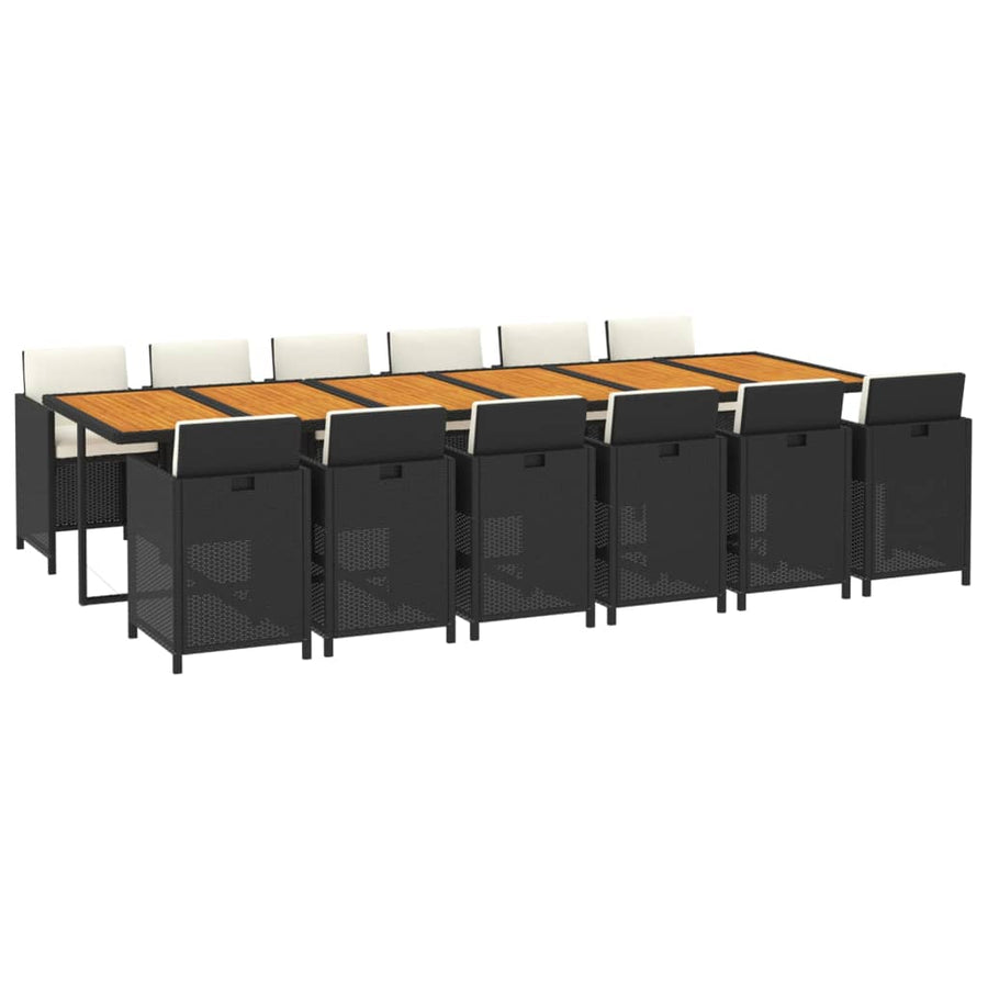 Tuinset Met Kussens Poly Rattan 13