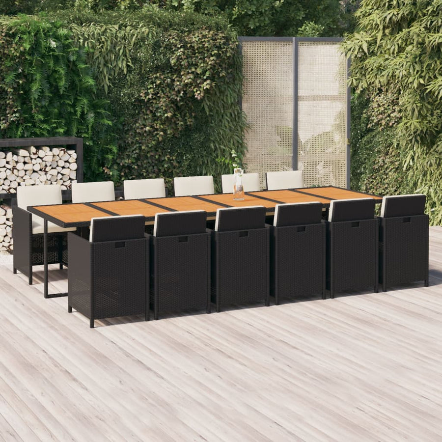 Tuinset Met Kussens Poly Rattan 13