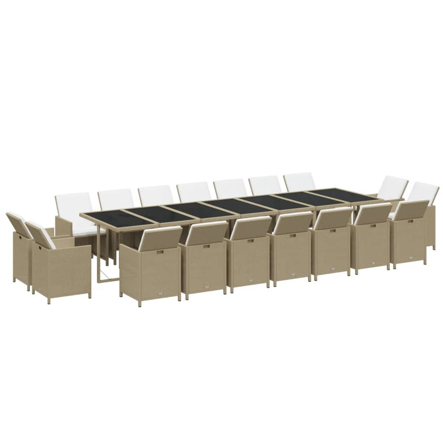 Tuinset Met Kussens Poly Rattan 19