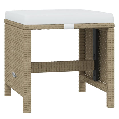 19-Delige Tuinset Met Kussens Poly Rattan 15