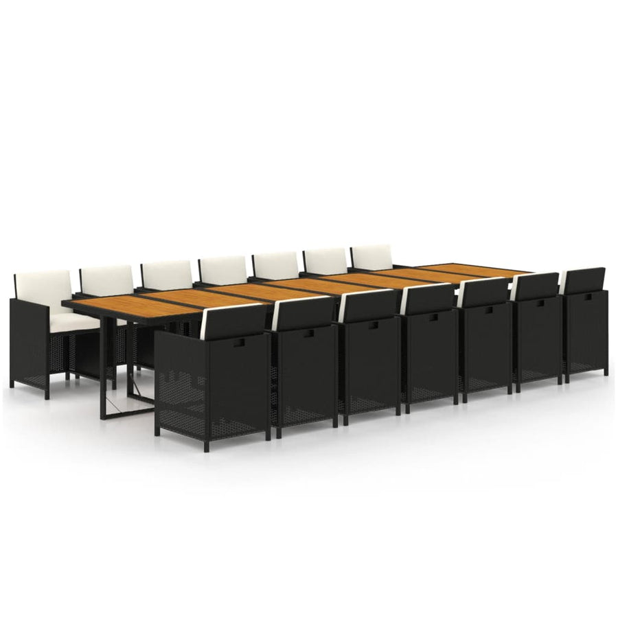 Tuinset Met Kussens Poly Rattan 15