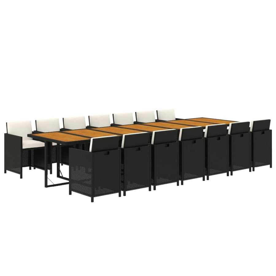 Tuinset Met Kussens Poly Rattan 15