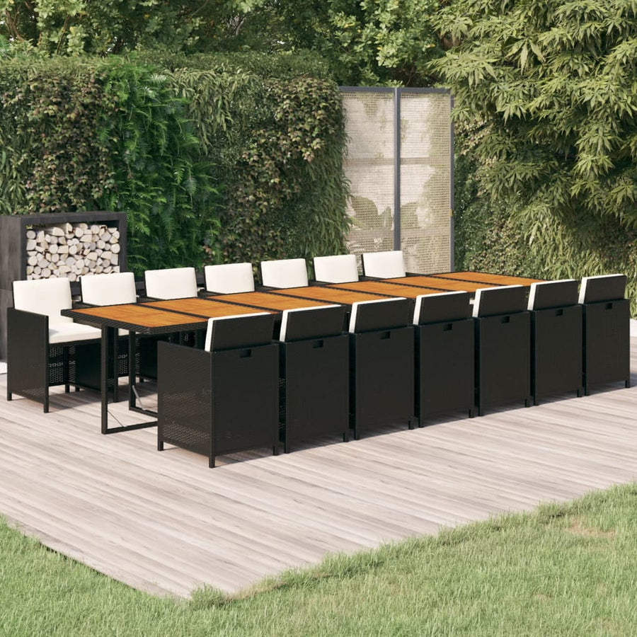 Tuinset Met Kussens Poly Rattan 15