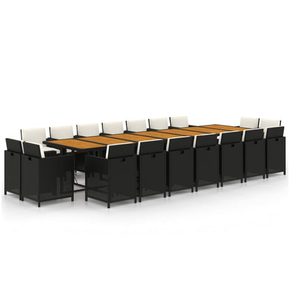 Tuinset Met Kussens Poly Rattan 19