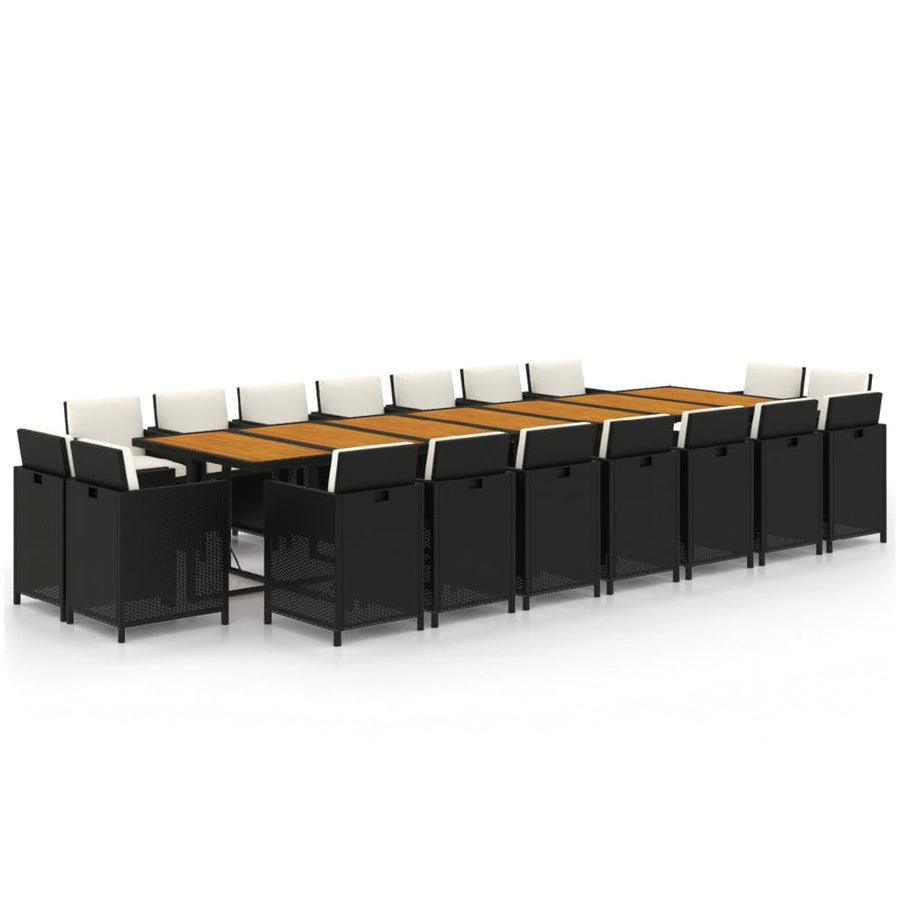 Tuinset Met Kussens Poly Rattan 19