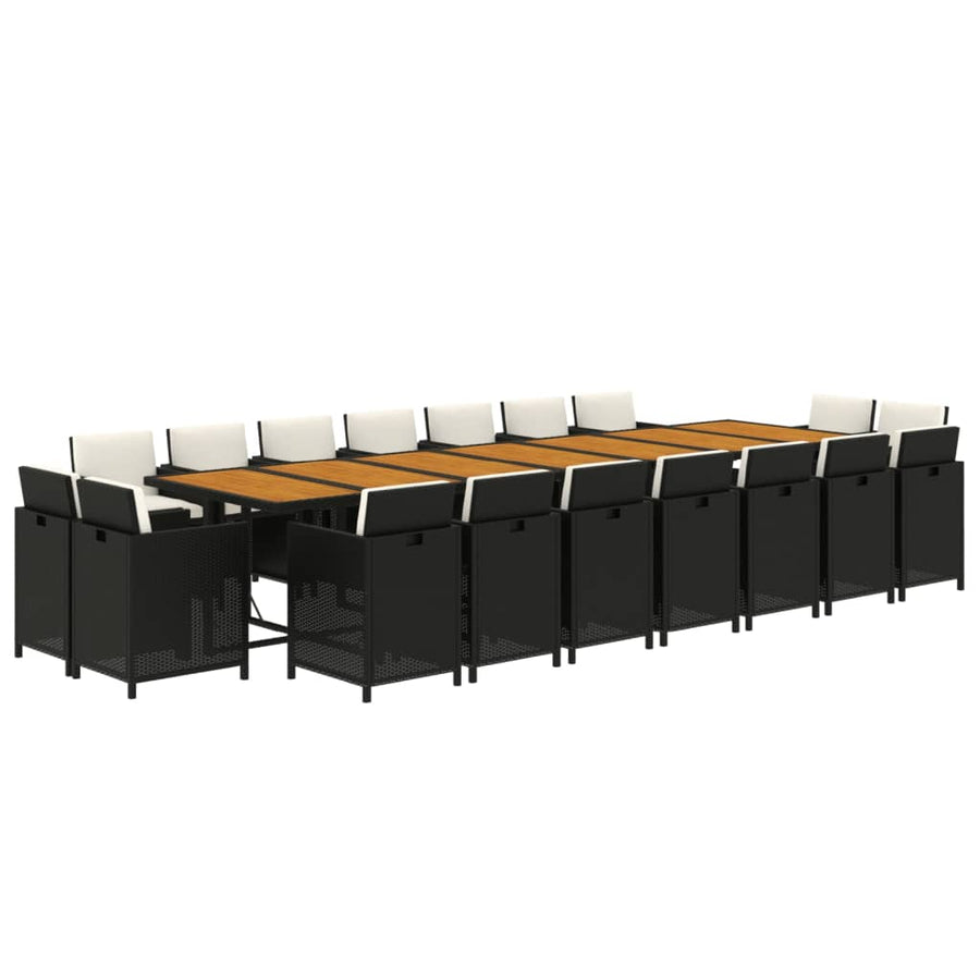 Tuinset Met Kussens Poly Rattan 19