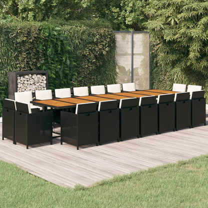 Tuinset Met Kussens Poly Rattan 19