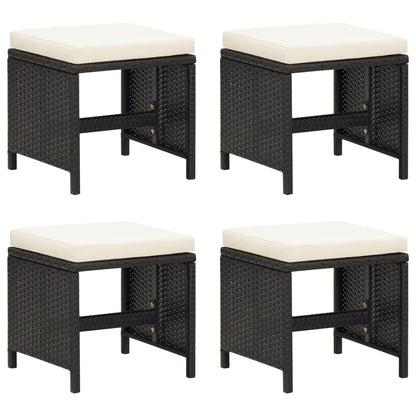 19-Delige Tuinset Met Kussens Poly Rattan 15